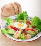 Gorgonzola Salad With Rustic Bread.