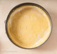 How to Make Perfect Pastry. (top view tart case) 