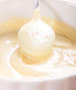 Step 6. Stir the custard before using.