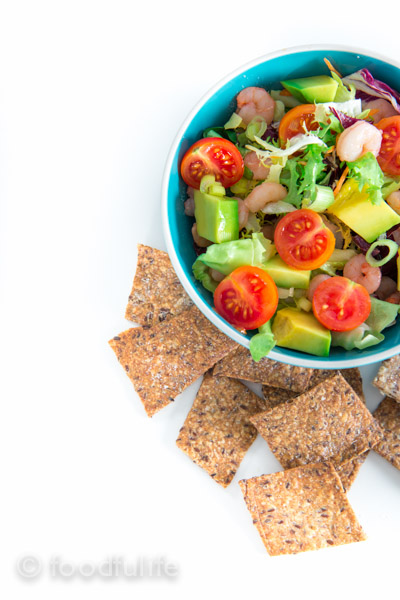 Mixed salad with shrimps-10